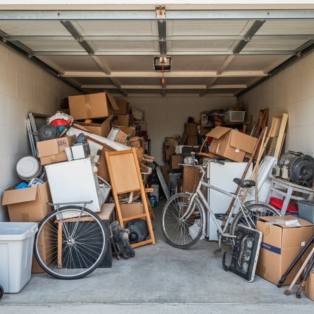 Before Garage Cleanout