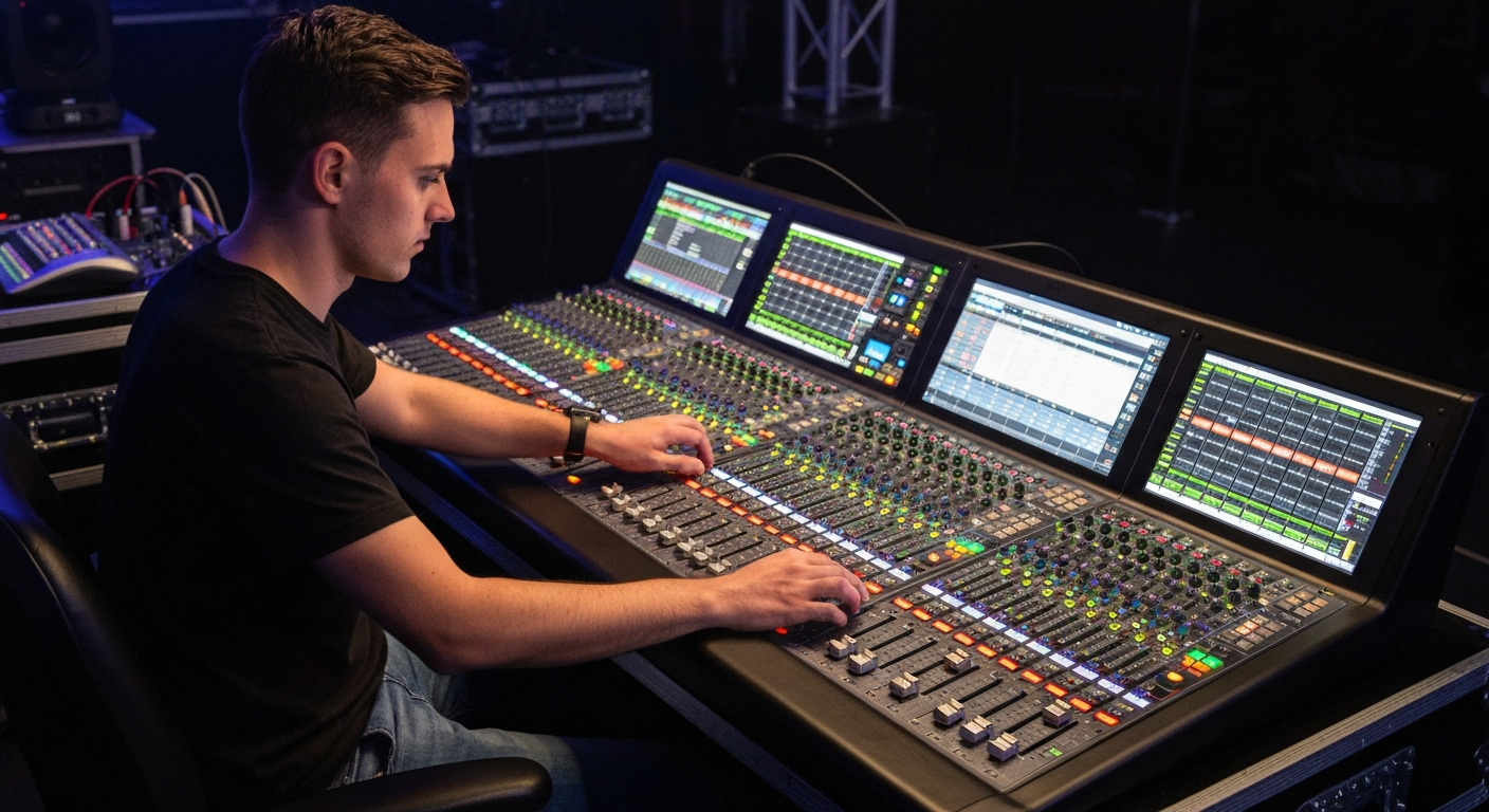 Audio Mixing Console