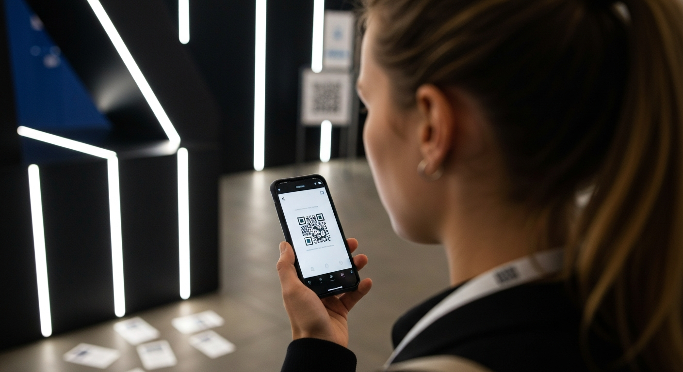 QR Code Check-in Process