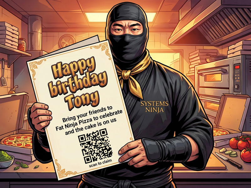 Birthday Machine hero illustration