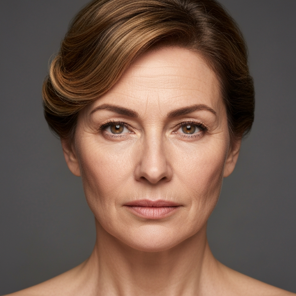 Microchanneling skin rejuvenation close-up