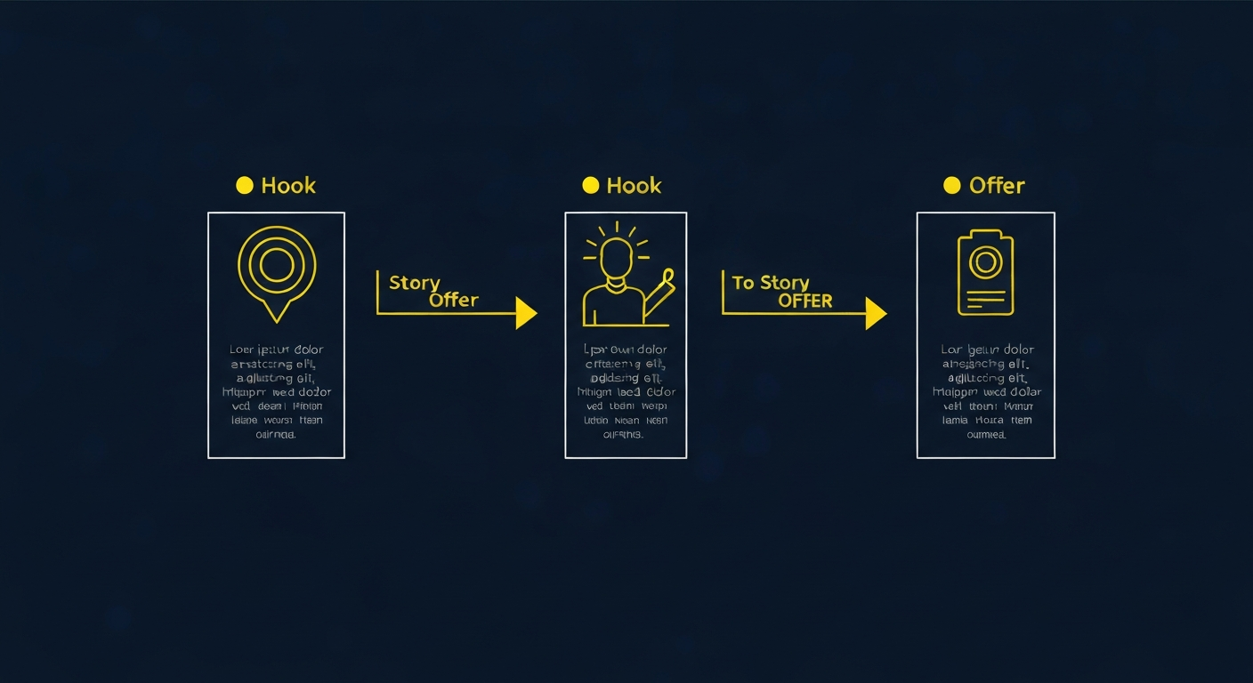 Hook story offer framework for high converting funnels