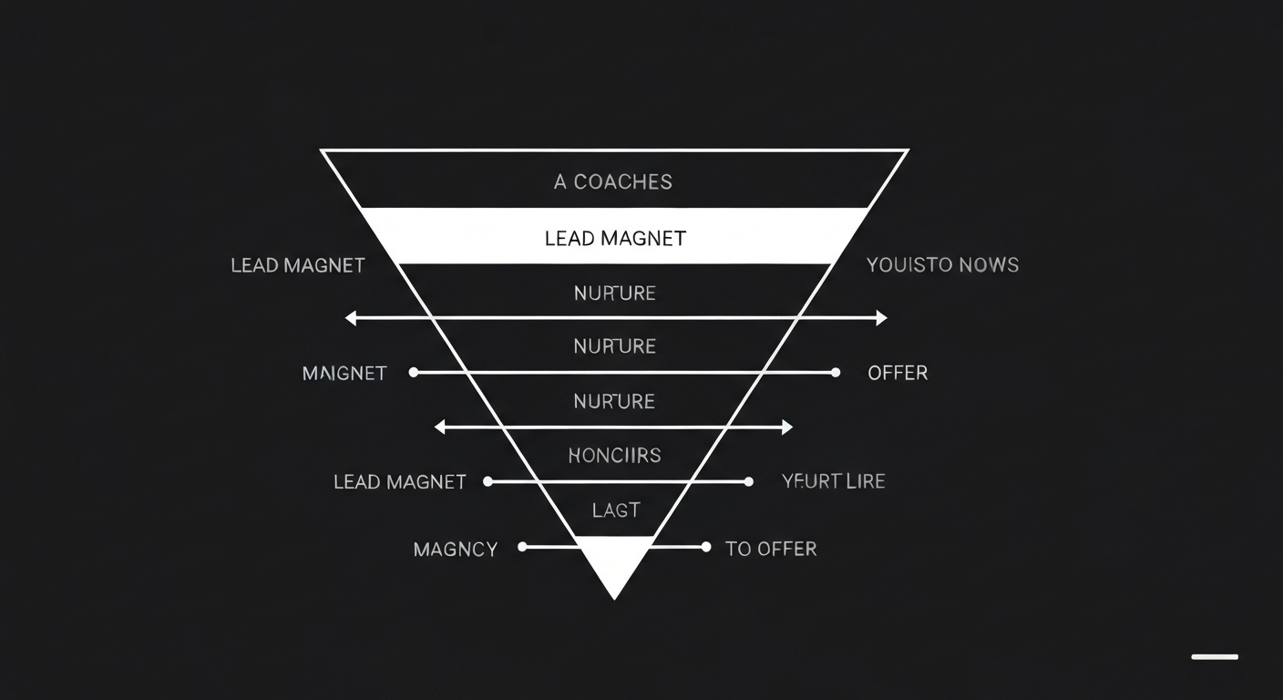lead magnet funnel structure for coaches