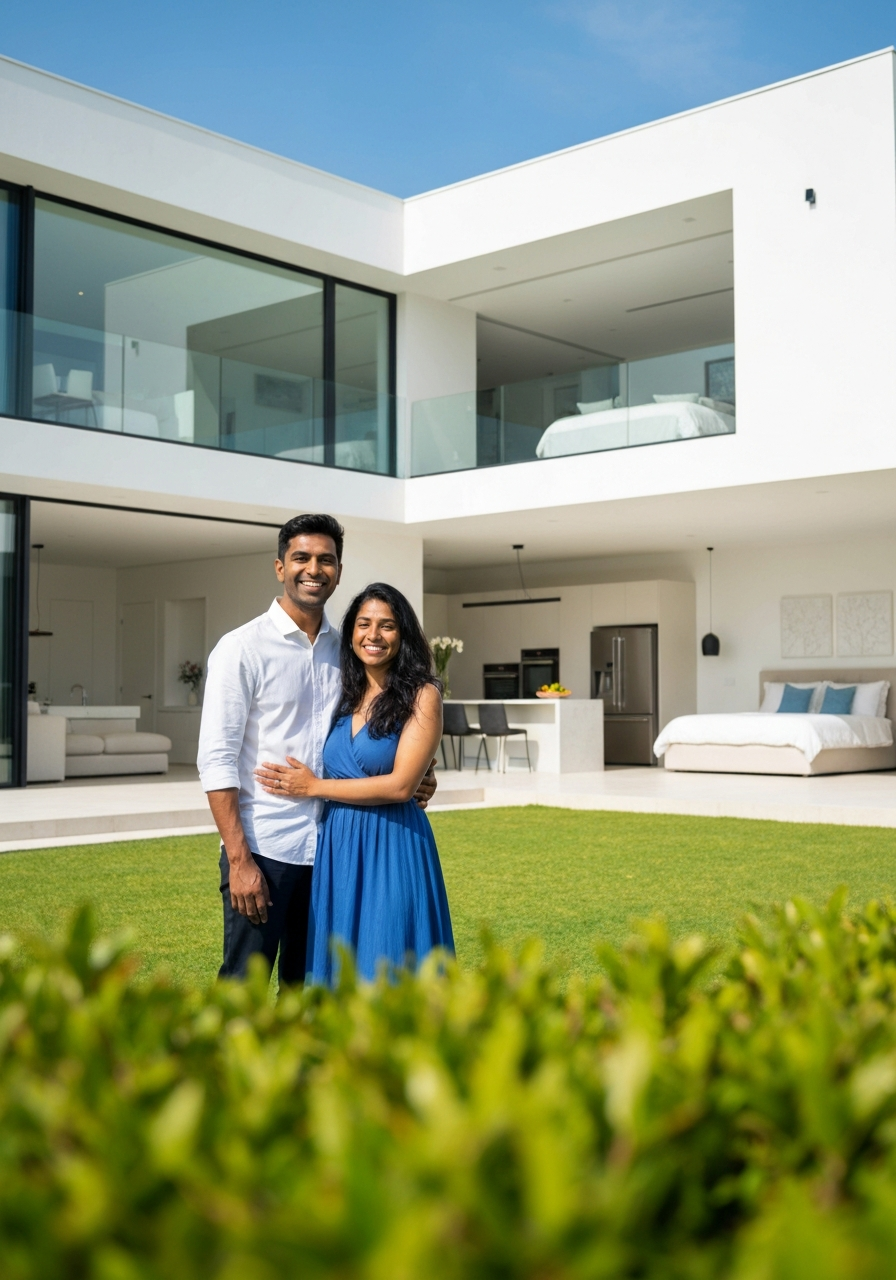 Happy home buyers in Georgia
