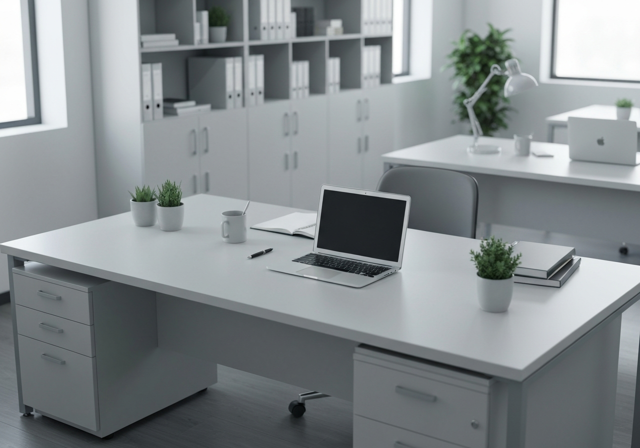 Clean and structured workspace