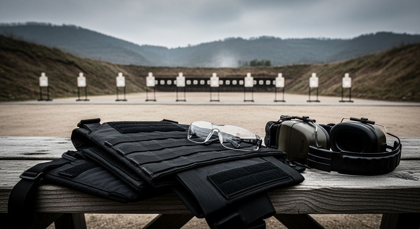 Outdoor firing range