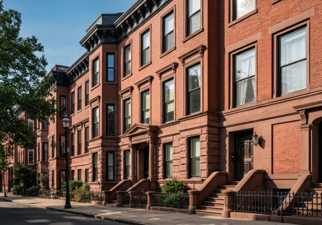 Boston Brownstones
