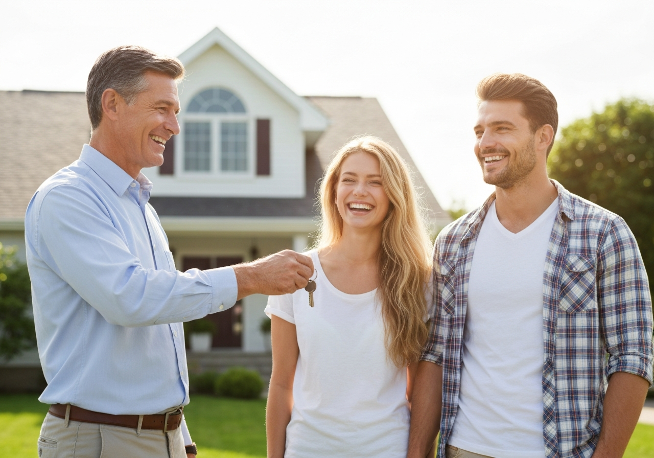 Real estate agent helping clients in Upstate SC