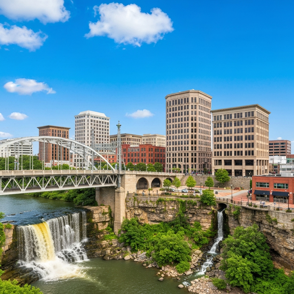 Panoramic view of Greenville, SC