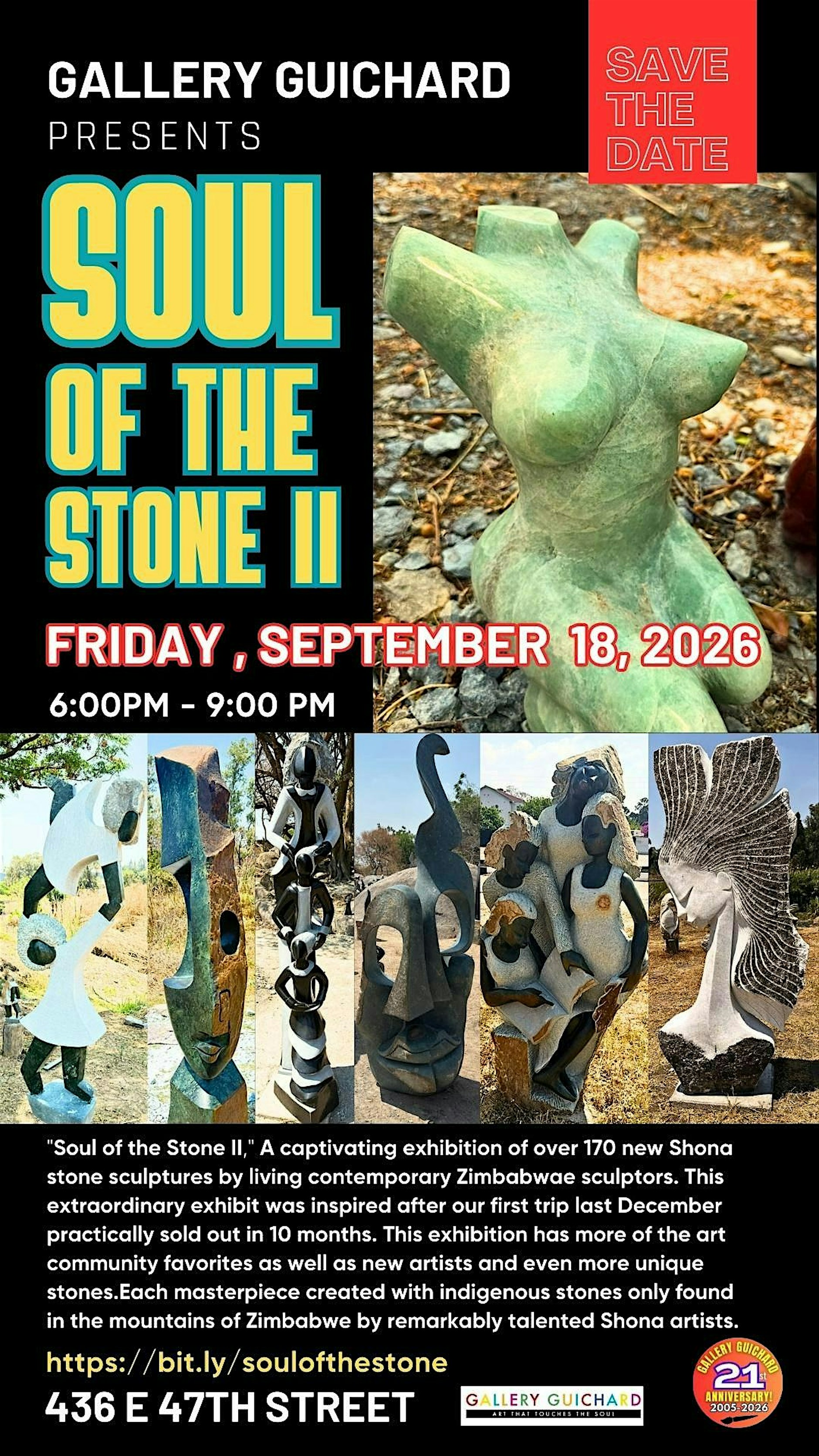 GALLERY GUICHARD PRESENTS SOUL OF THE STONE II