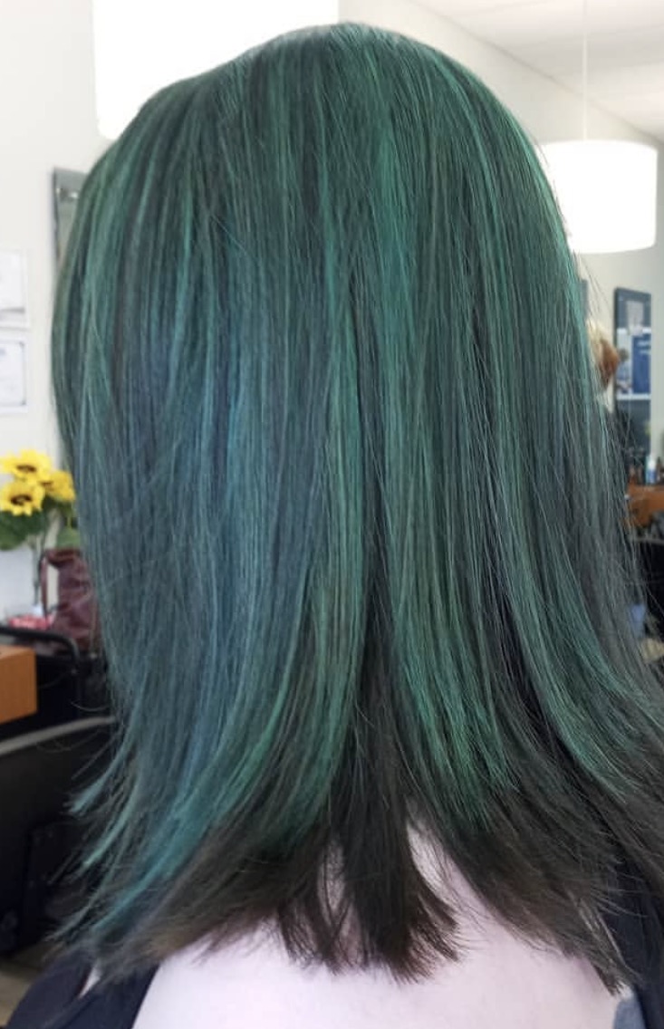Beautiful dimensional hair color and styling by Jacksonville hair stylist Tammy Aponte