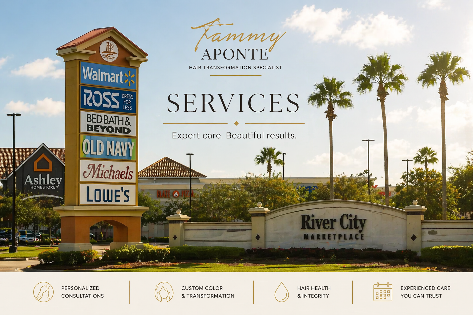 Services at Hair That Feels Right in River City Marketplace