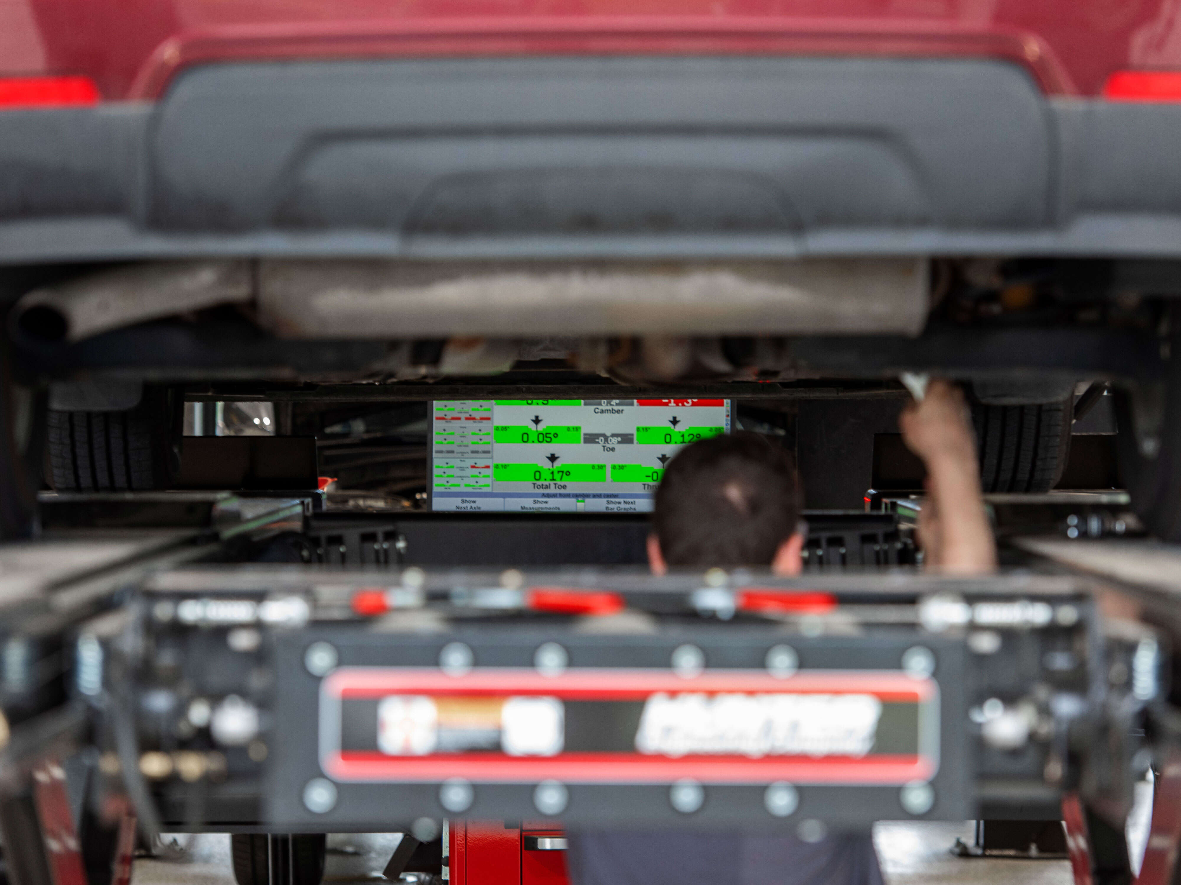 Hunter Hawkeye Elite® wheel alignment system at Zam Automotive