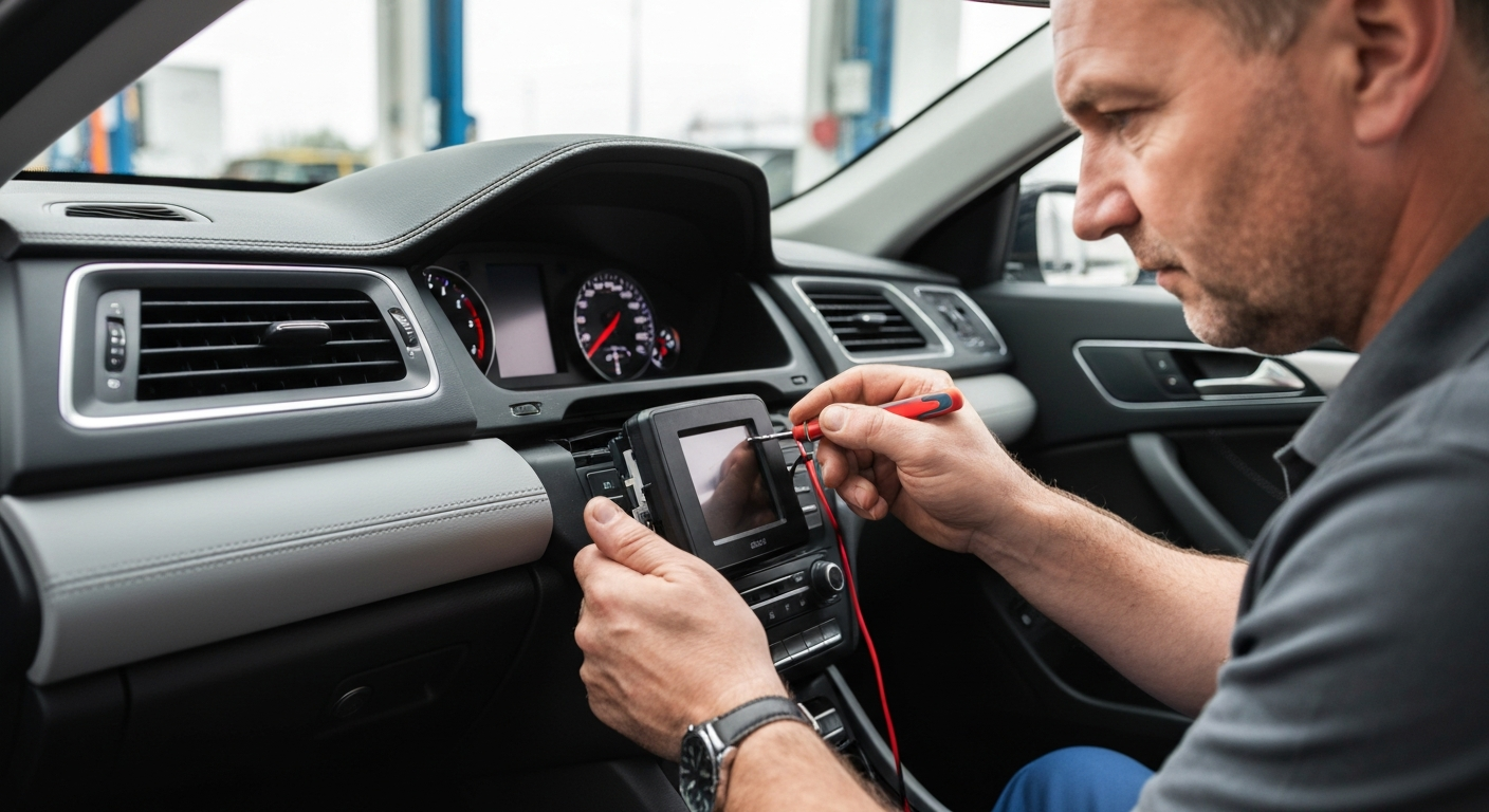 Intoxalock ignition interlock device installation at Zam Automotive