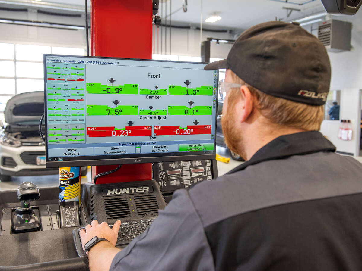 WinAlign Software Screen