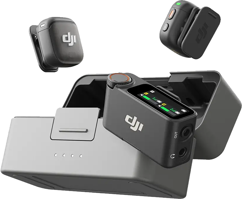 DJI Mic 3 wireless microphone for rent in Davao City