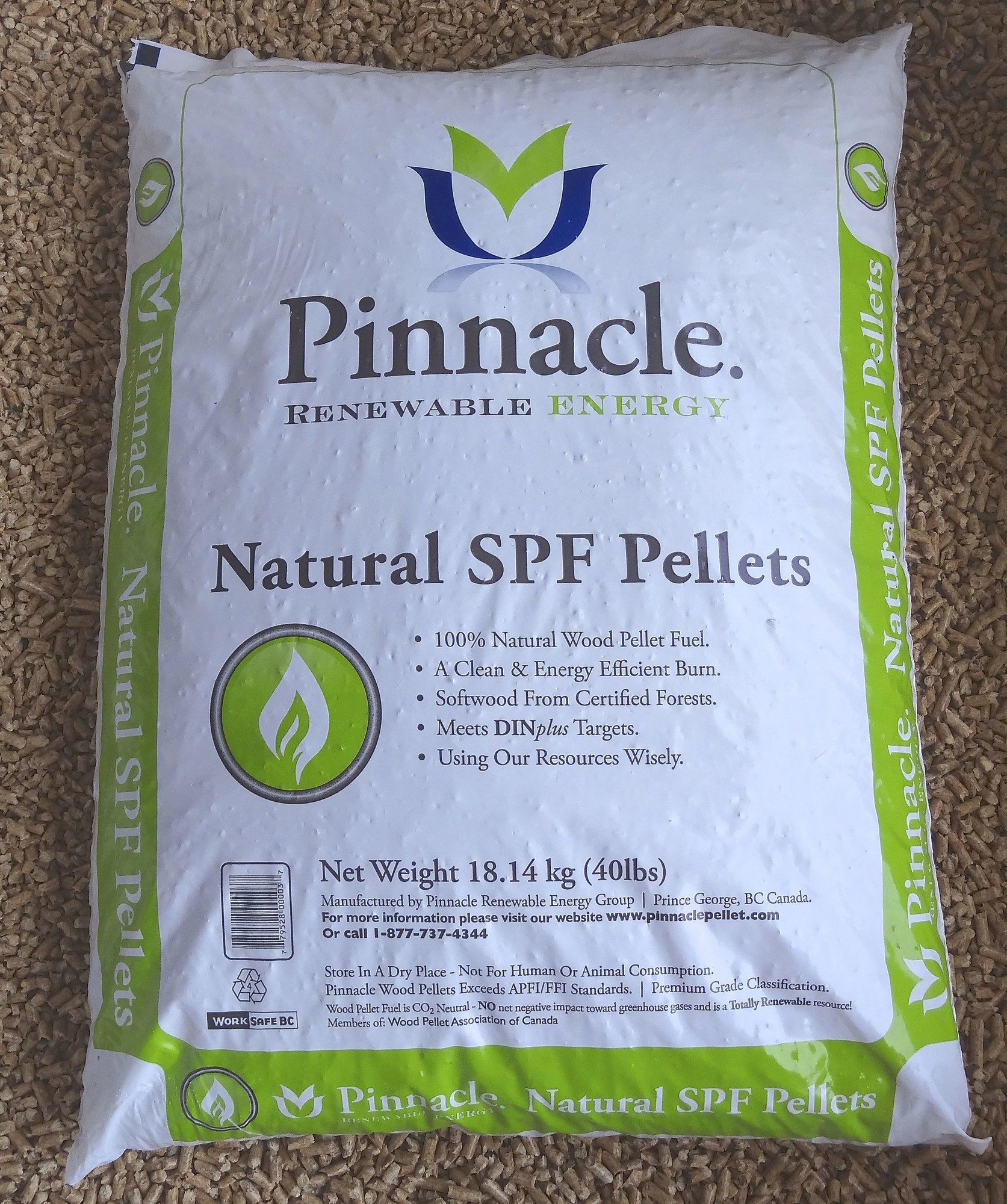 Pinnacle Super Premium Spruce or Fir Pellets