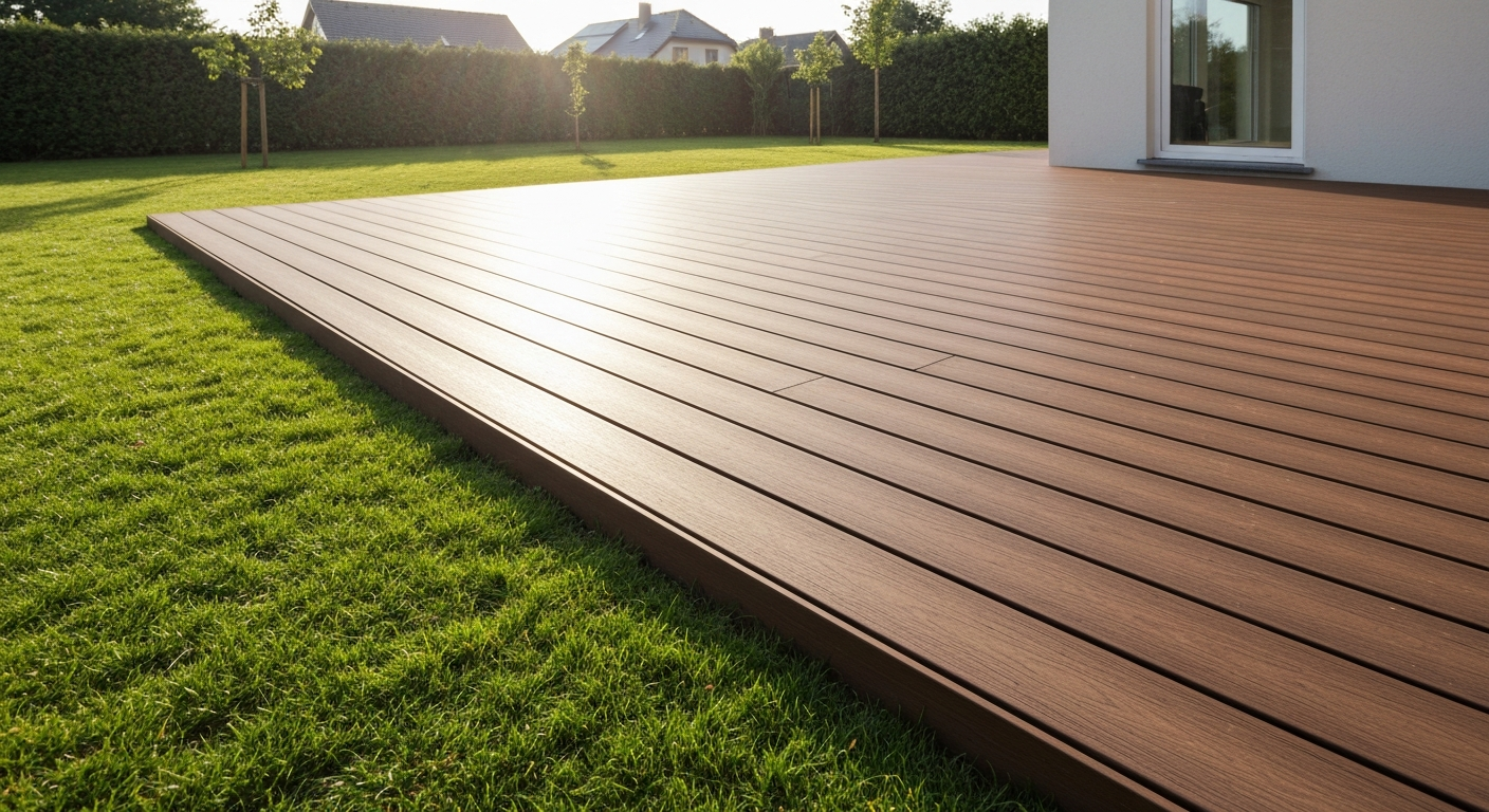 Premium decking installation 1