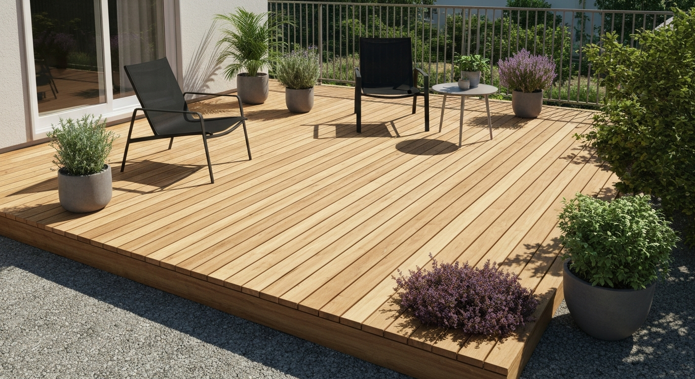 Premium decking installation 2