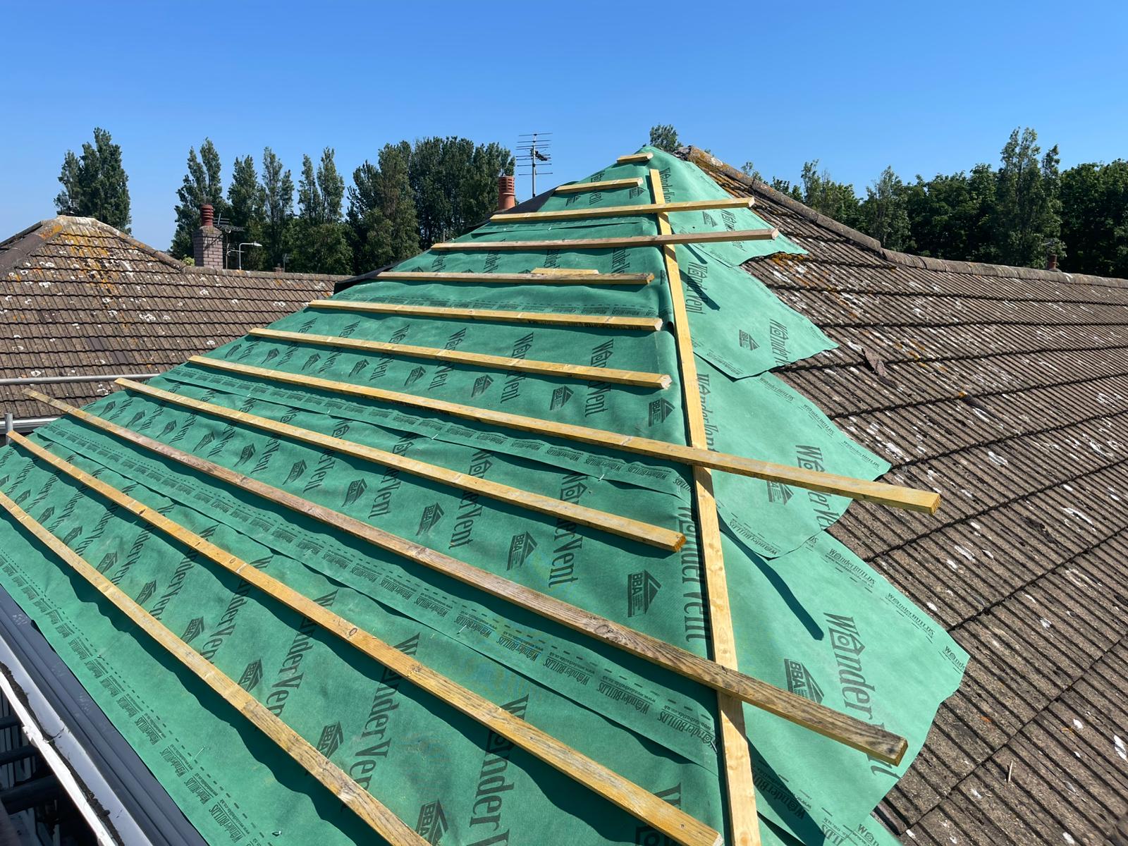 Roofing project 1