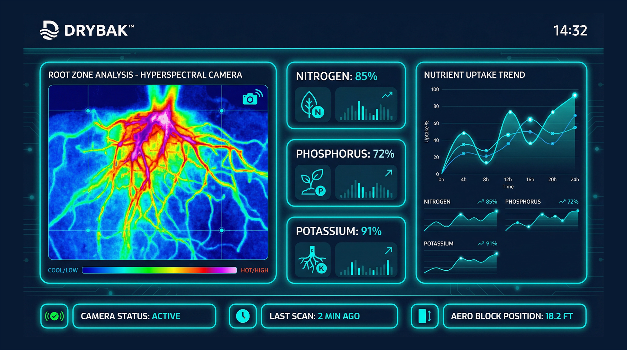 DryBak System Dashboard