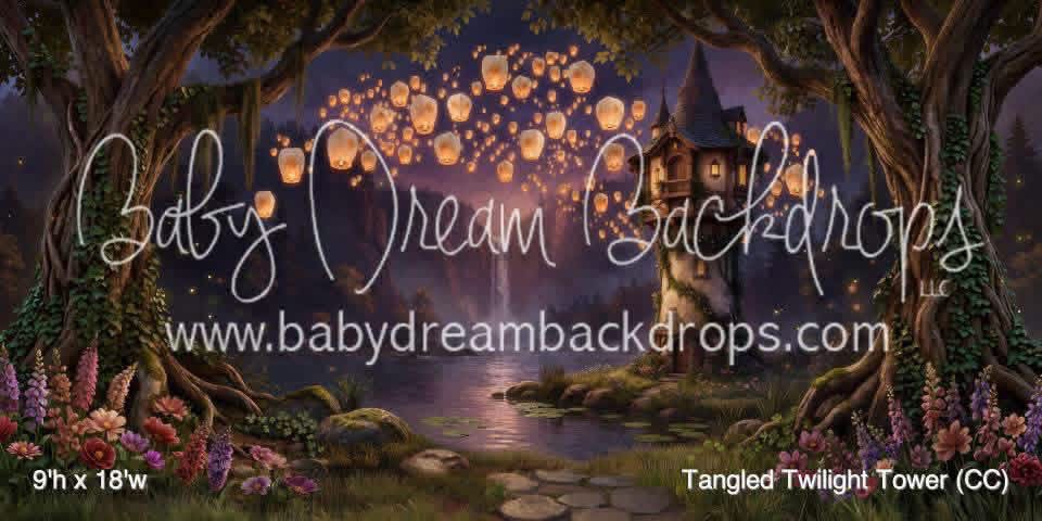 Magical Castle Background