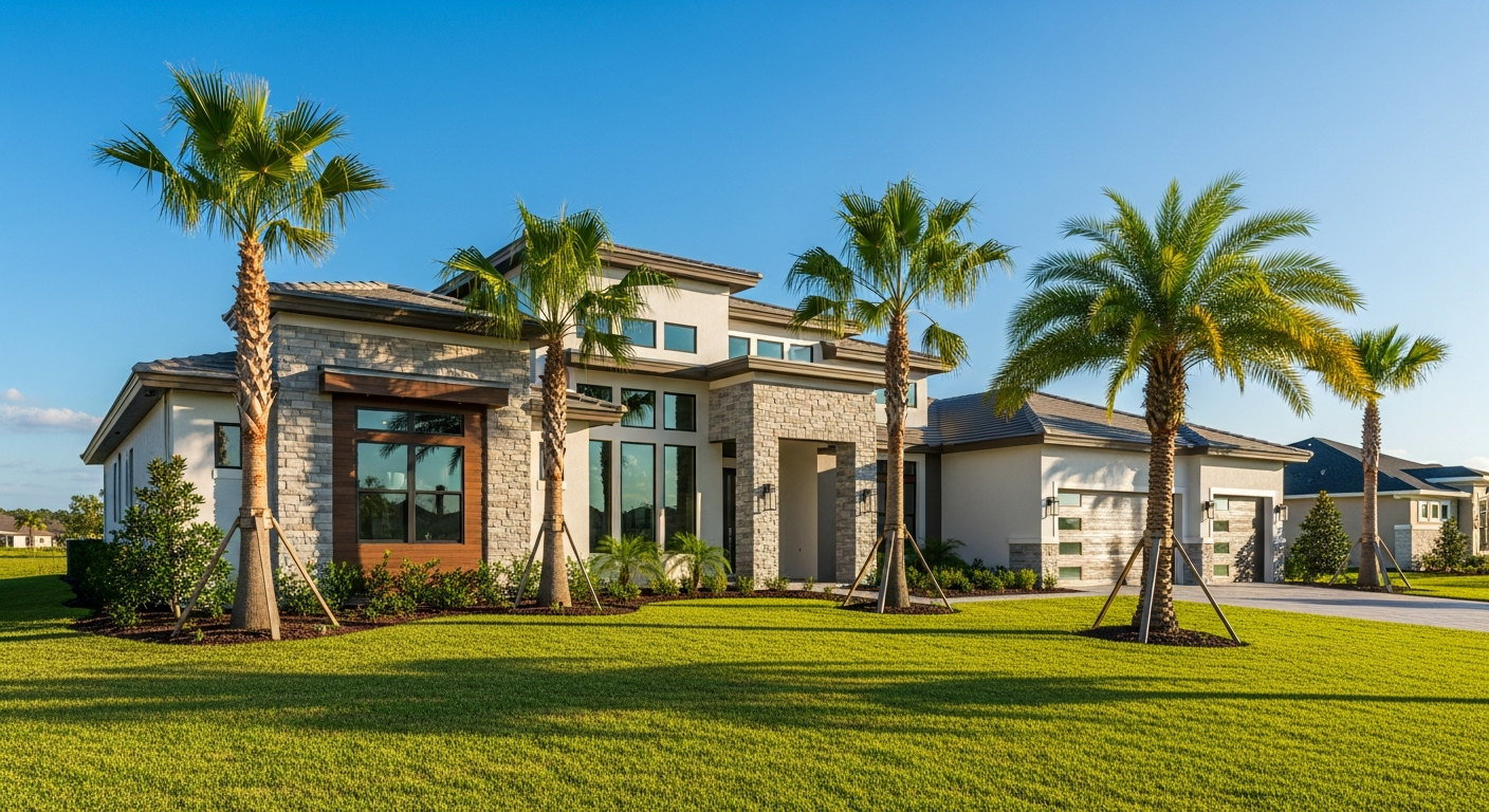 Beautiful new construction home in Parrish Florida