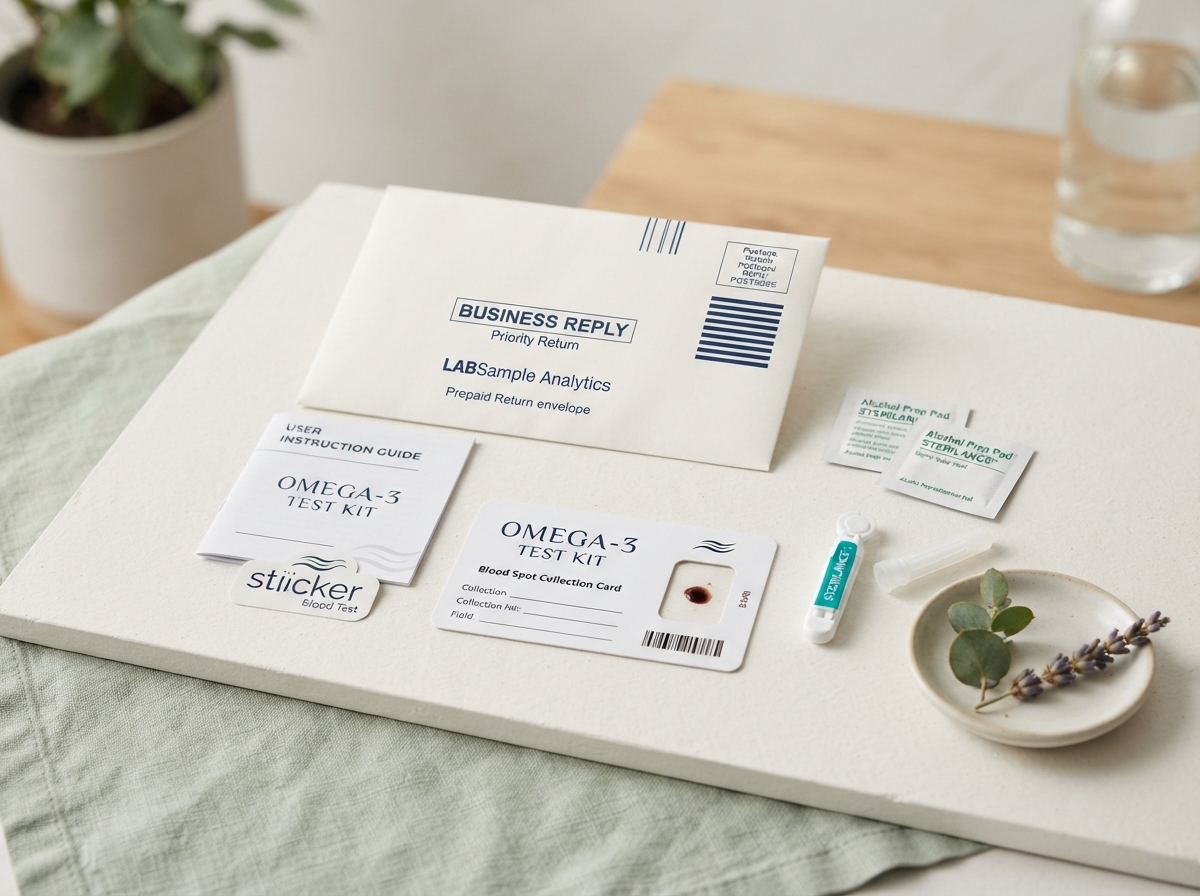 At-Home Omega-3 Blood Test — Top Science-Backed Choice