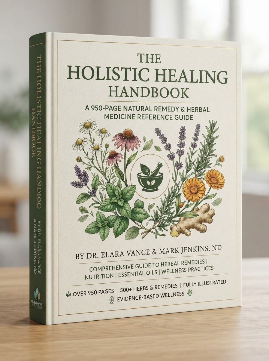 The Holistic Healing Handbook — Best for Home Apothecary, Best for Beginners