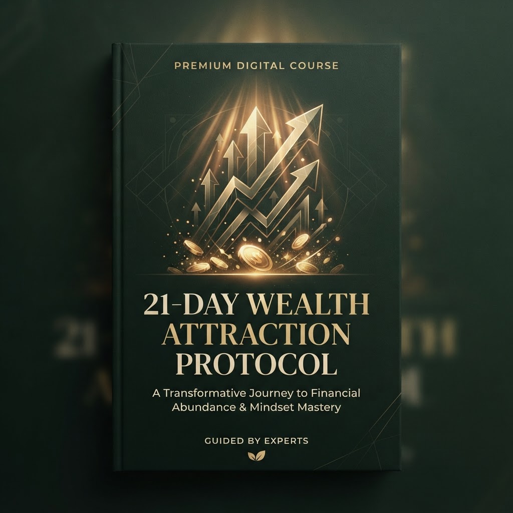 21-Day Wealth Attraction Protocol — Best for Beginners, Best for Mindset & Abundance, Top Science-Backed Choice