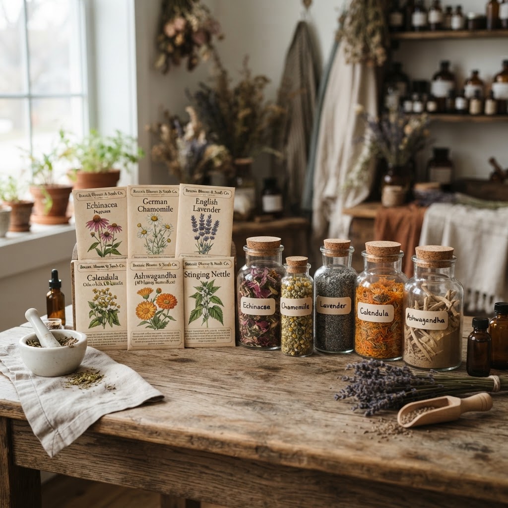 The Medicinal Garden Kit — Best for Home Apothecary, Best for Beginners