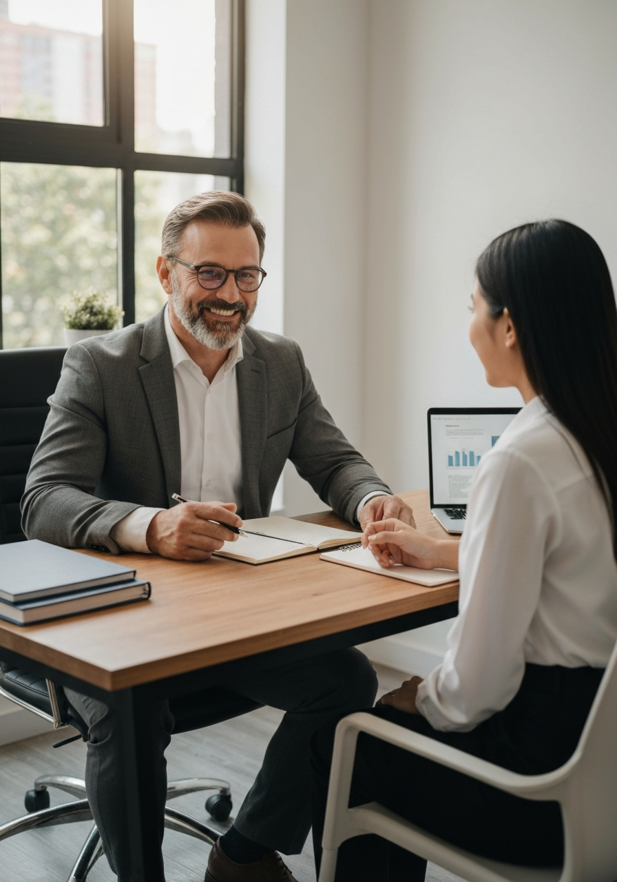 Unabhängiger Versicherungsmakler bei der professionellen Beratung