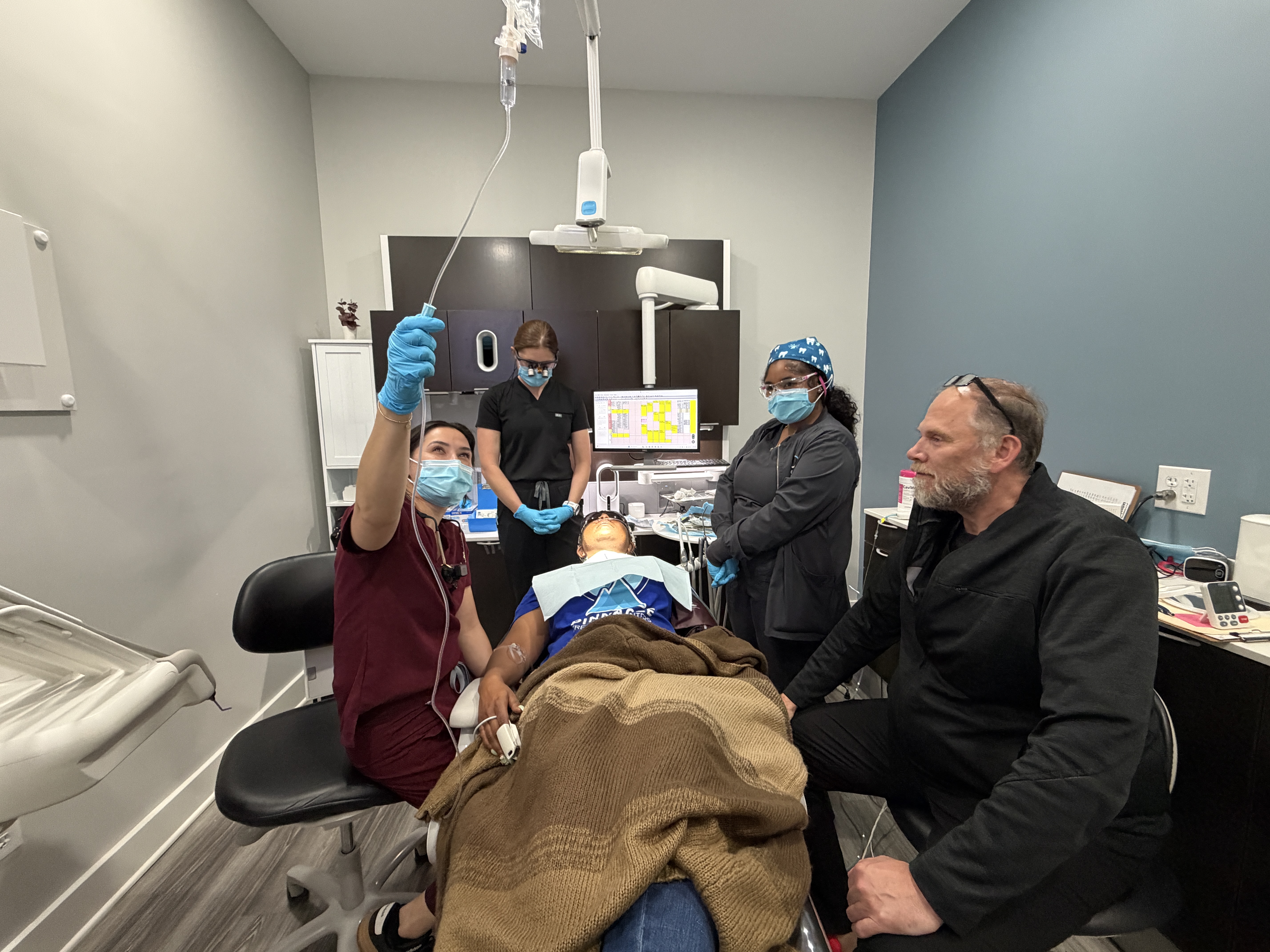 IV Sedation Training Session