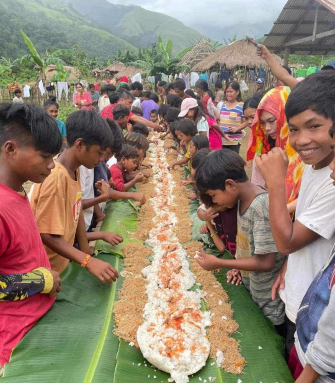 Asian Christian Mission field fellowship and community meal