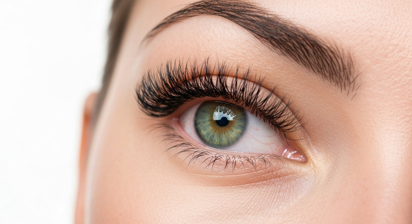 Close lash work by Cindy