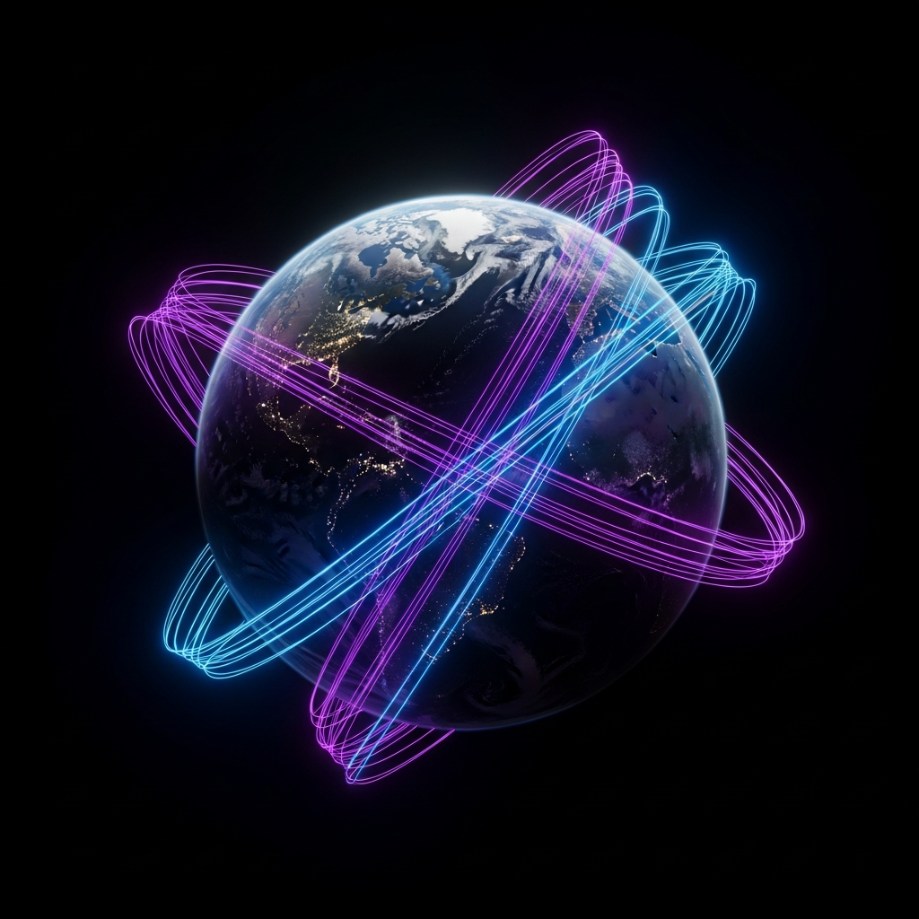 Hypnotic Earth Visualization