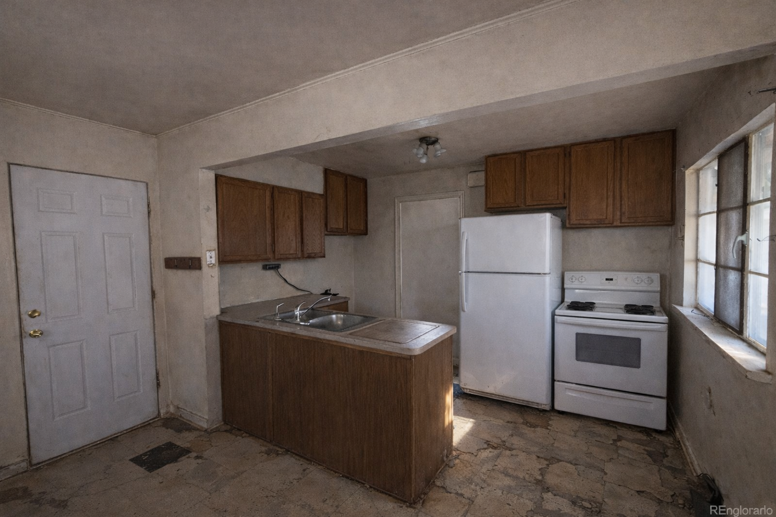 Distressed kitchen