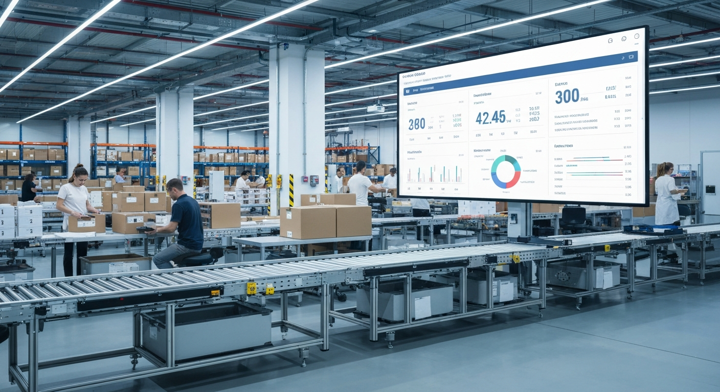 Modern e-commerce analytics dashboard