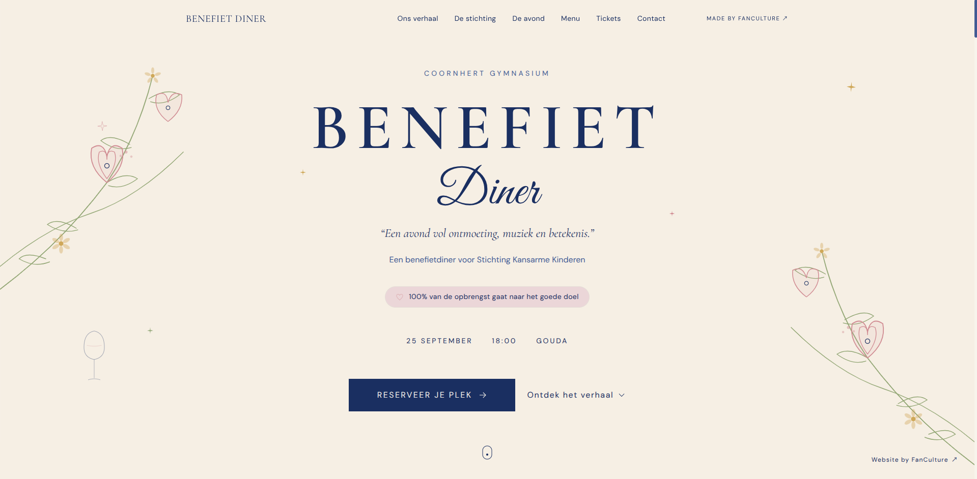 Benefiet Diner CHG