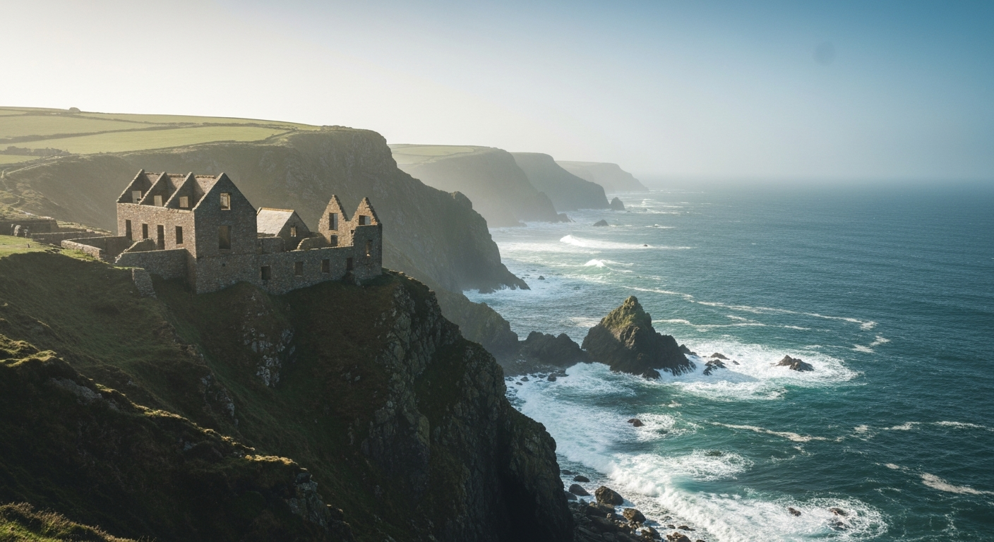 Botallack Mines Poldark Cornwall
