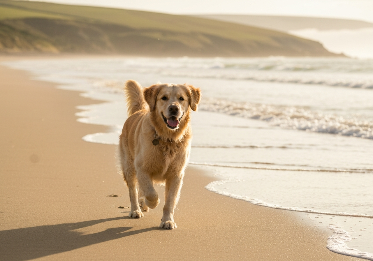 dog-friendly beach Cornwall