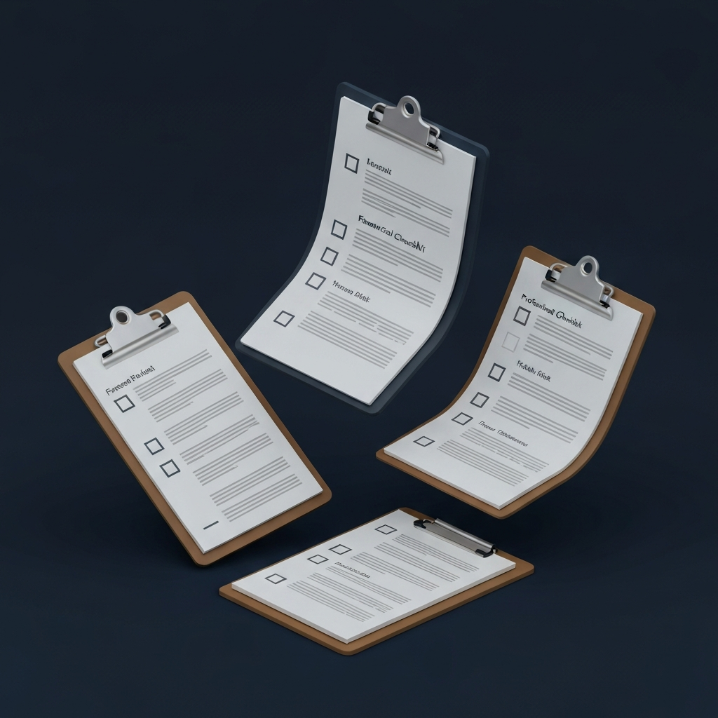 Financial Checklist Documents