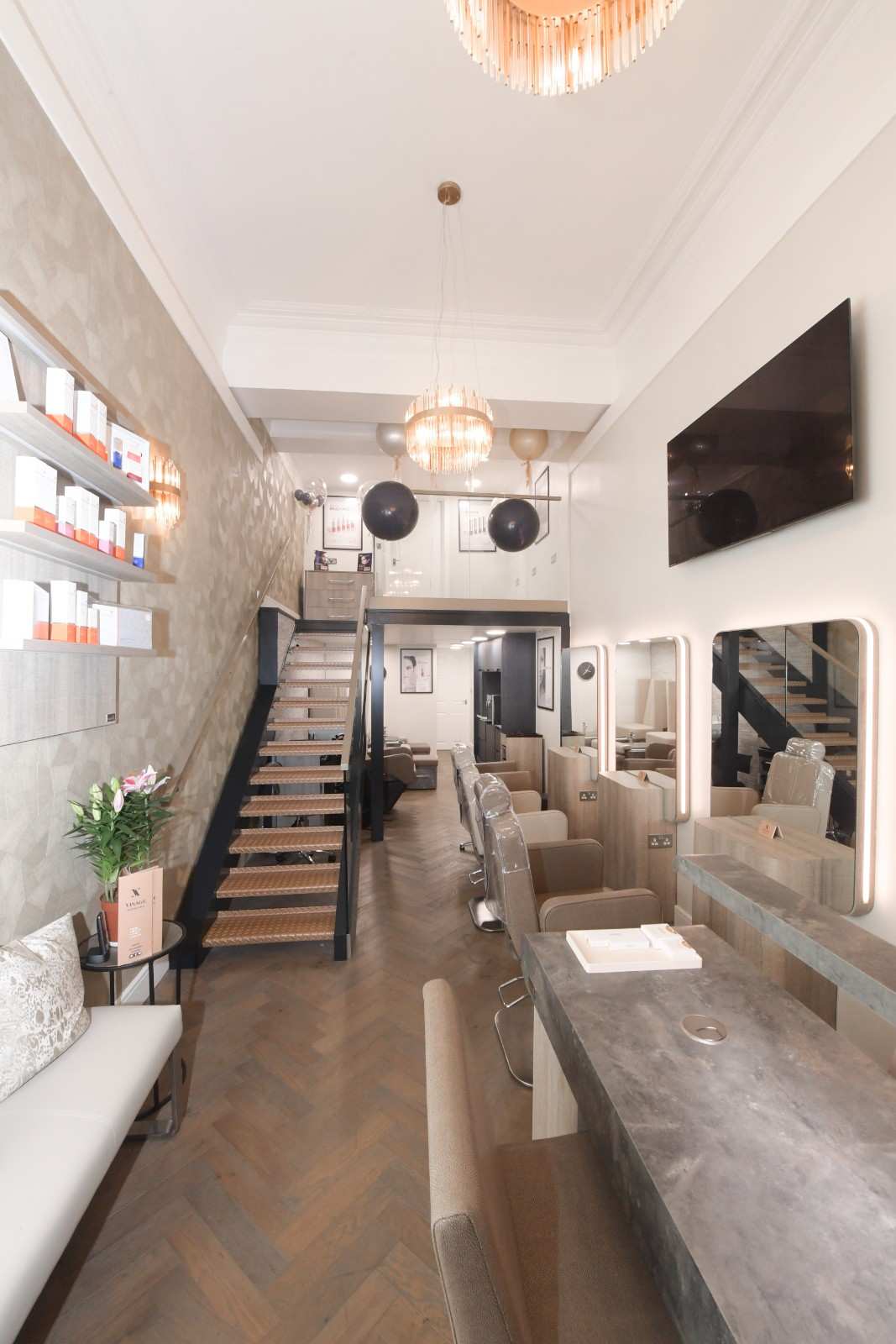 Visage Aesthetics Salon Interior