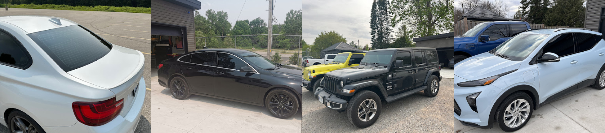 Automotive window tinting
