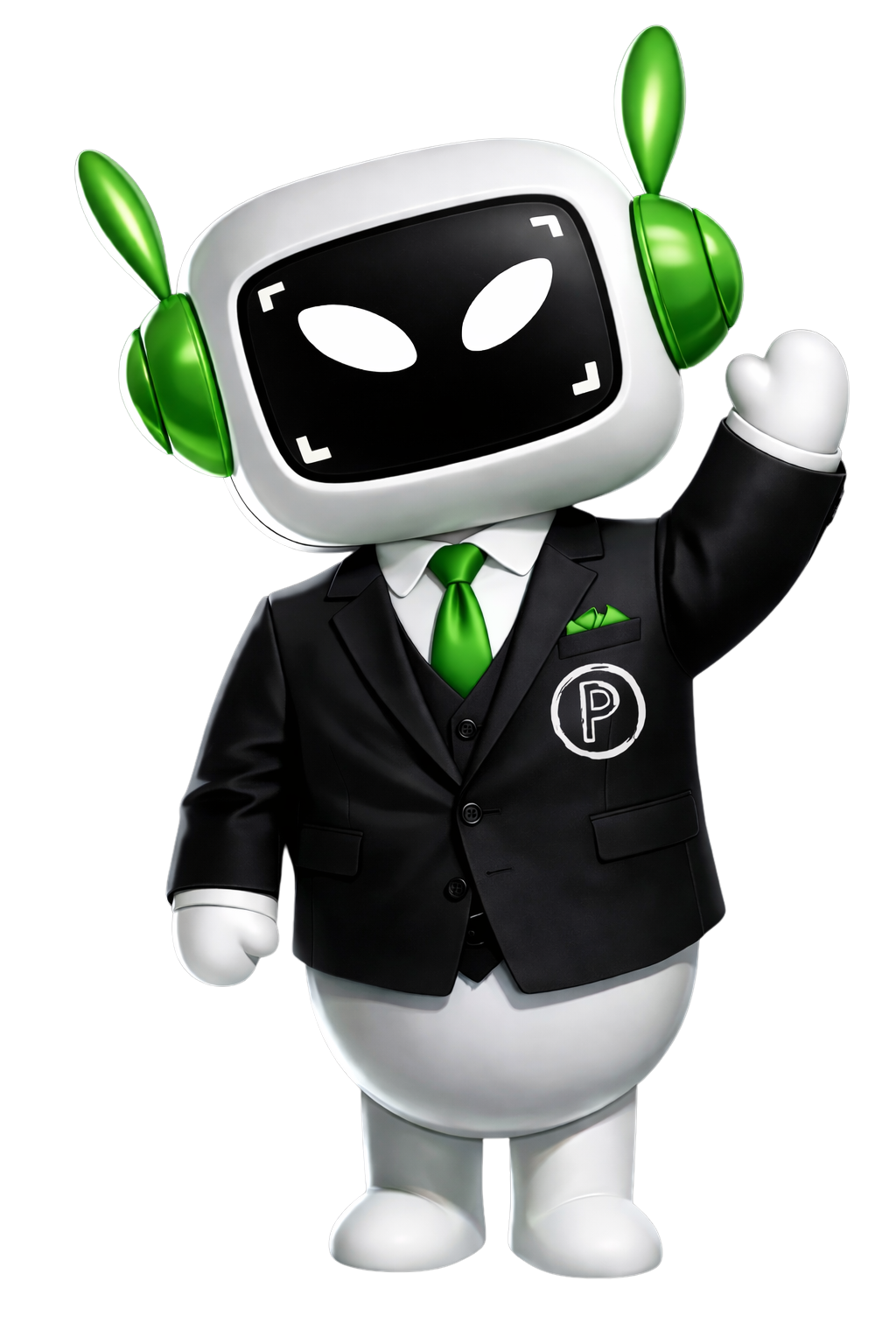 PIVAT Mascot in Suit