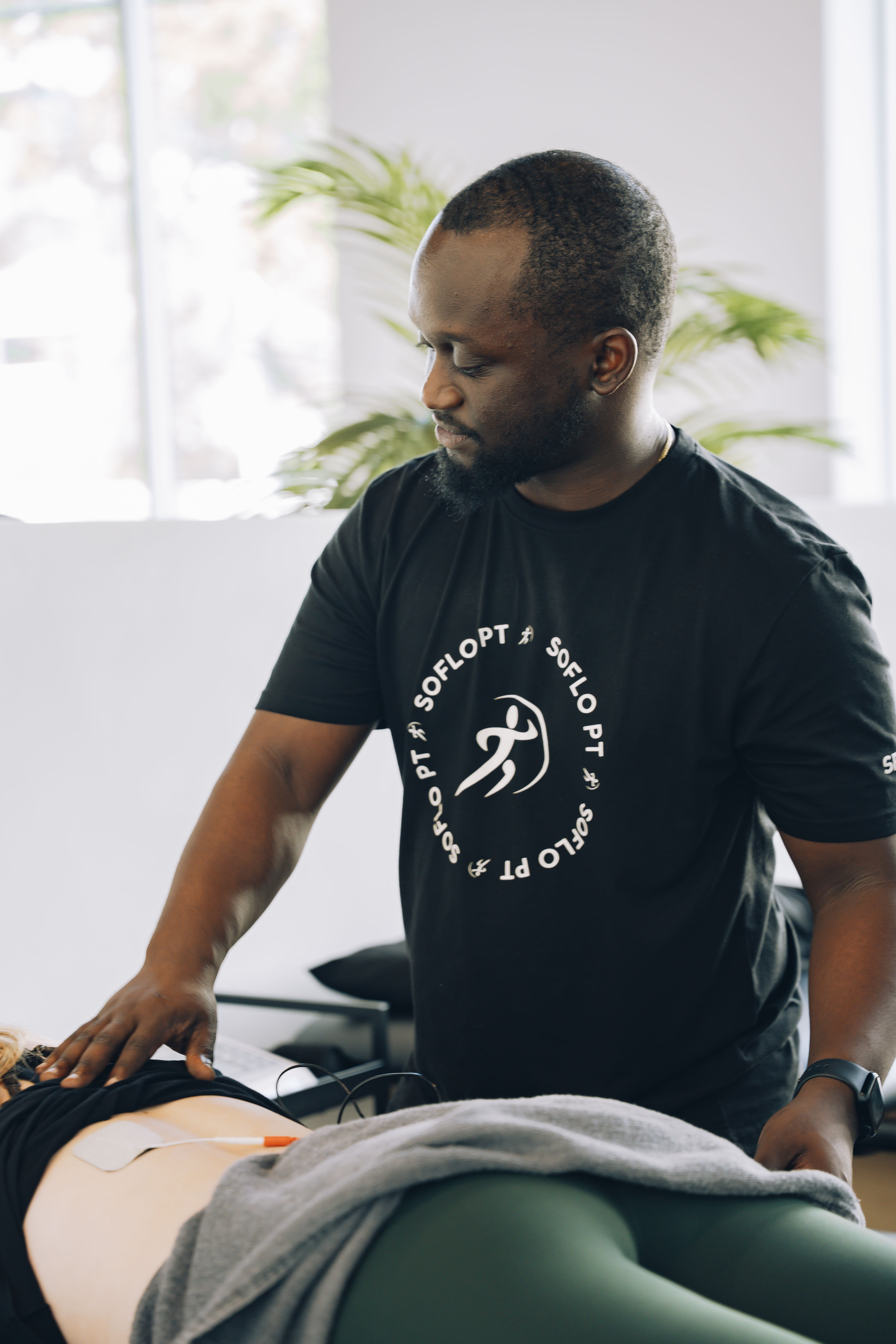 Dr. Jacob Mungai physical therapy treatment session 2