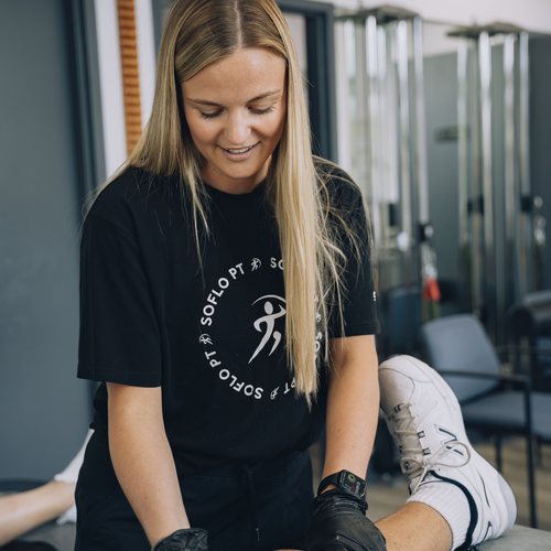 Dr. Tara Clennon physical therapy session 2