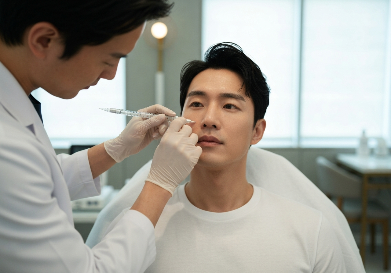 Men's Dermal Fillers and Skin Boosters in Knightsbridge