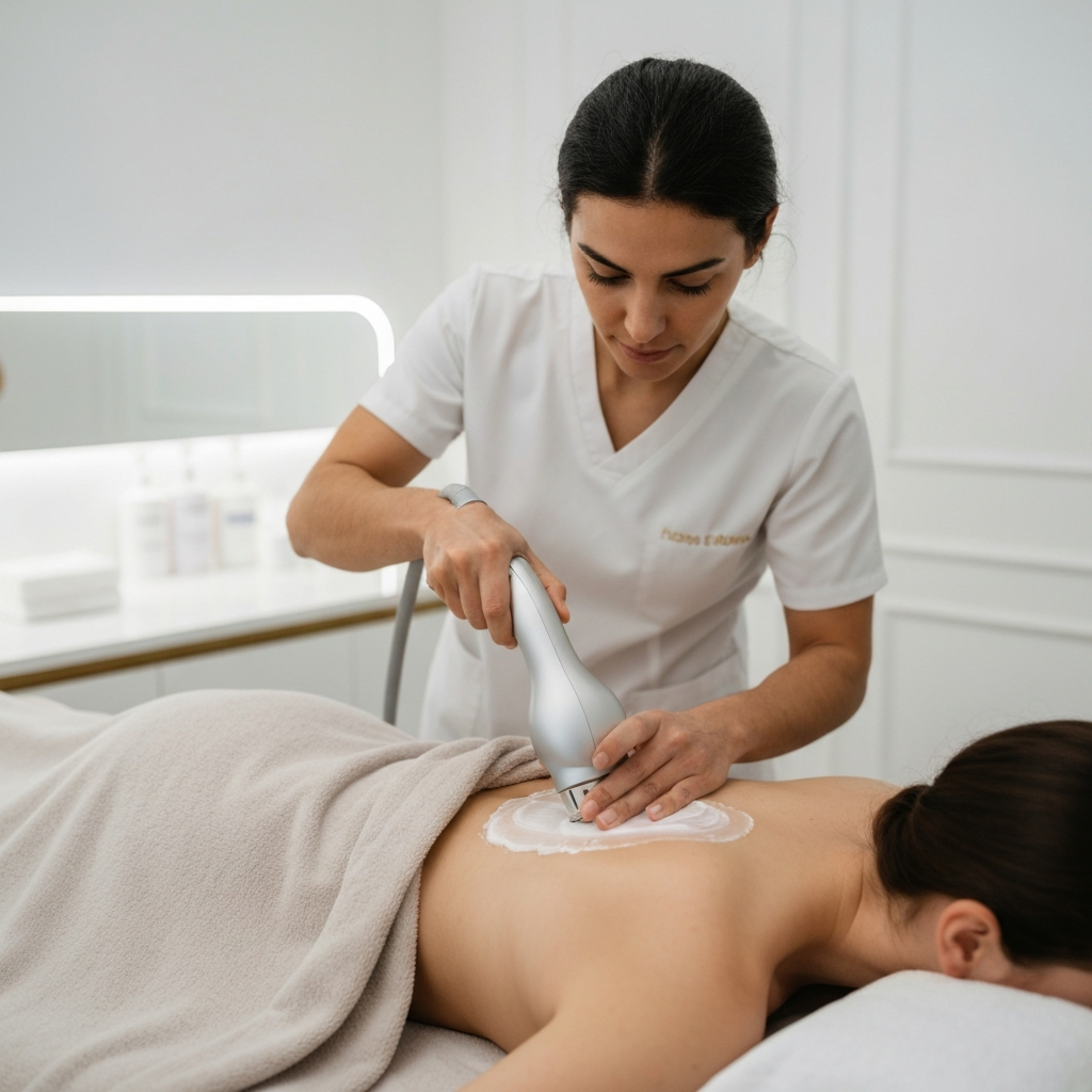 Professional back cleansing treatment for bacne in London