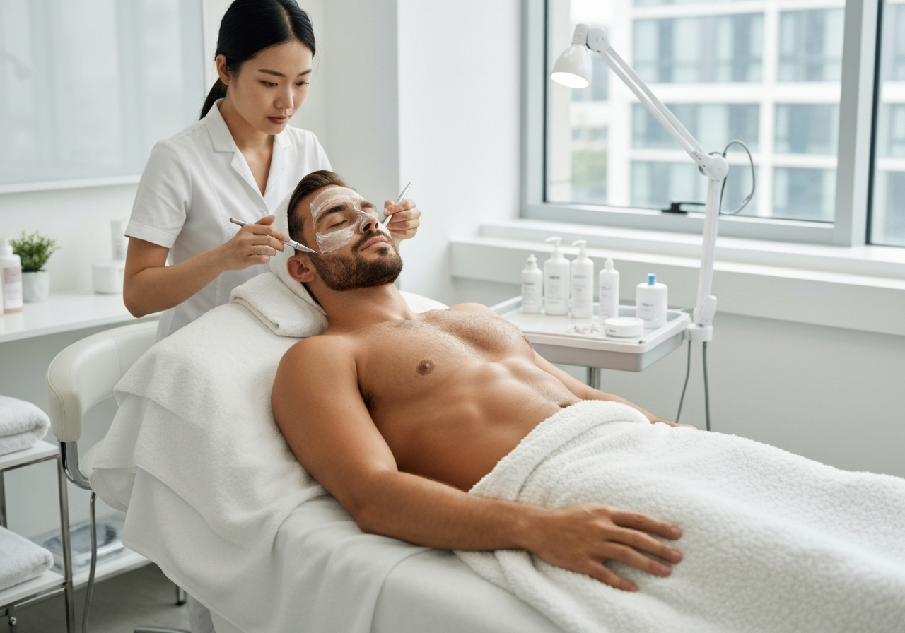Men's Facials London Men's Deep Cleansing Facials and HydraFacial in Chelsea and Knightsbridge